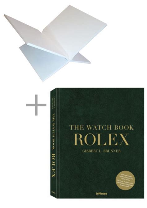 Boeken Standaard (Wit) + The Watch Book Rolex 